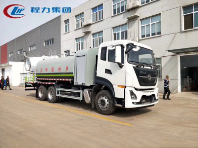 國六16方東風(fēng)天龍后雙橋抑塵車60-120米