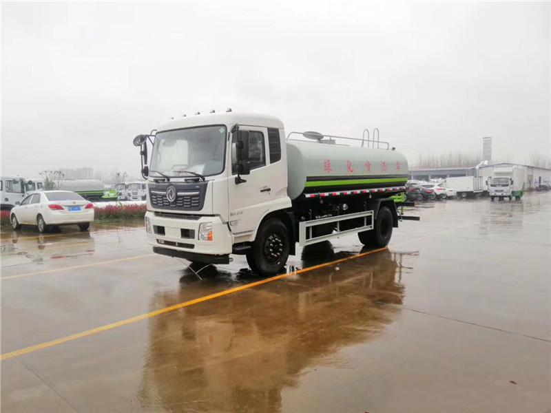 國六東風天錦14方灑水車